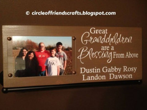 Great Grandchildren Wood Signs