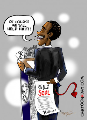 President Supports Haiti...