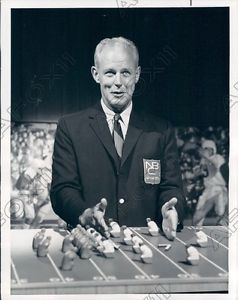 Oklahoma Sooners College Hall of Fame Coach Bud Wilkinson Press Photo