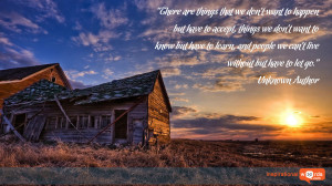 Inspirational Wallpaper Quote. Unknown Author