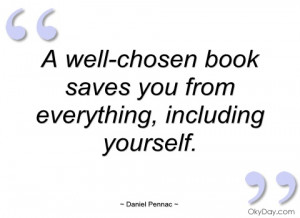 well-chosen book saves you from daniel pennac
