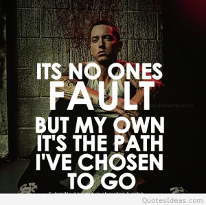 Eminem quotes on pictures
