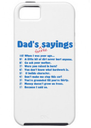 dad s favorite sayings