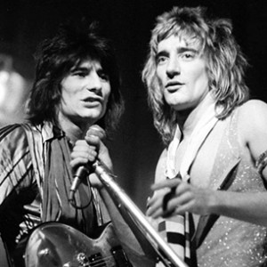 of reality Rod Stewart and Ron Wood when they were in the