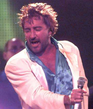 VH1 JPG Rod is performing at the 1996 VH1 Music Awards in this