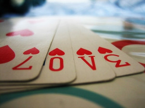 cards, cartas, hearts, love, quotes, red, words