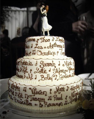 Wedding Cakes wih Quotes pictures Awesome Country Wedding Cakes ...