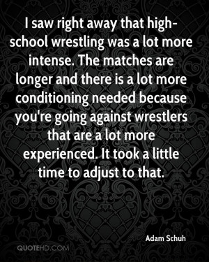 High School Wrestling Quotes