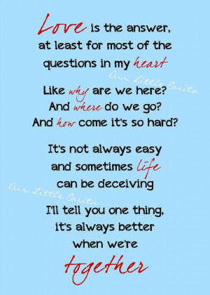 ... song, truer words never spoken... jack johnson 