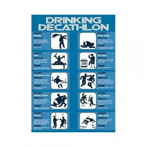 drinking decathlon