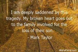 brokenheart-I am deeply saddened by this tragedy. My broken heart goes ...