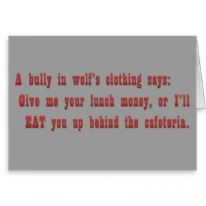 Bullying Sayings