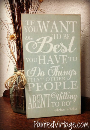 Custom Typography Quote - painted wood sign