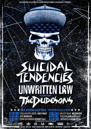 Suicidal Tendencies Tour Australia 2012