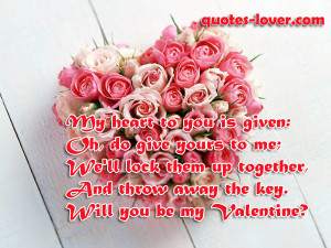 ... Quotes , Valentine Picture Quotes , Valentine's Day Picture Quotes