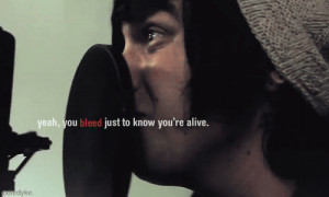 death blood depression beautiful sleeping with sirens self harm cut ...