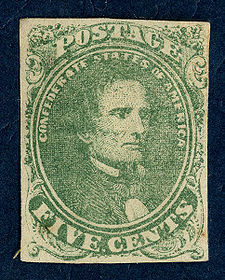 Jefferson Davis stamp