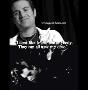 biancaphailure:soberupquick:“I don’t like to impress anybody. They ...