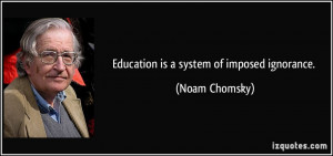 Noam Chomsky Quote