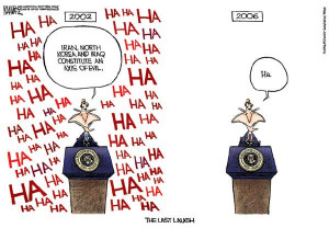 For Bush's critics .