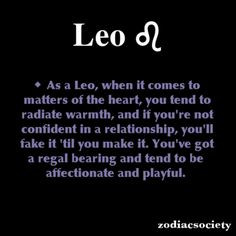 Leo Zodiac Signs: