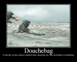 Point is, there’s fucking douche bags on the internet.