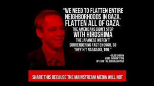 AND HERE IS THE BIG PLAN. The final solution to the palestinian ...