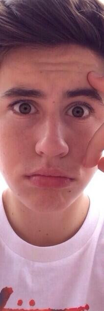 Nash Grier with Brown Eyes