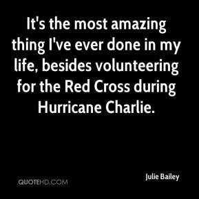 Julie Bailey - It's the most amazing thing I've ever done in my life ...