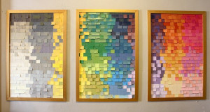 kara paslay designs: Spectrum Paint and Recycled Paint Chip Panels ...
