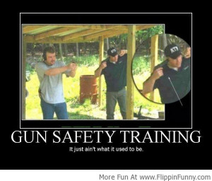 Gun Safety Training Fail!