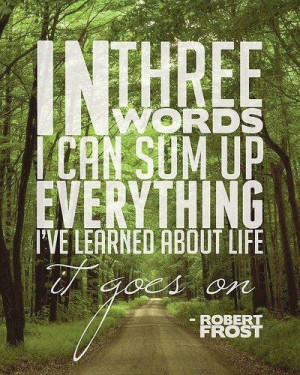Love love love Robert Frost!