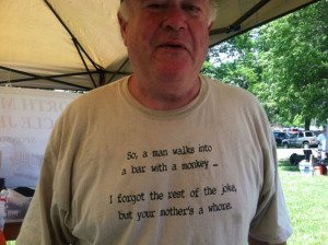 Old People Wearing Funny T-shirts (17 pictures)