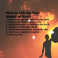 How to lift up your shield of faith More