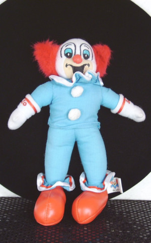 Bozo The Clown Larry Harmon Good Stuff Plush Doll