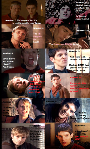 Merlin: Funny Face Contest by FreakyFangirl97