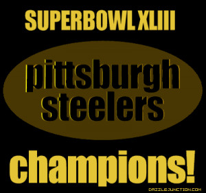 Super Bowl Xliii Steelers Champions quote
