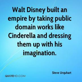 Walt Disney built an empire by taking public domain works like
