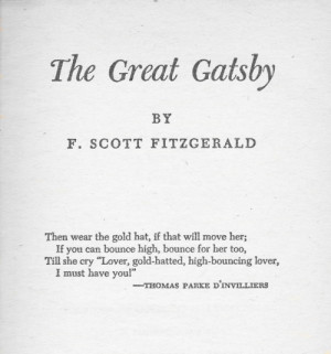 Essay Quotes For The Great Gatsby
