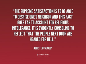 satisfaction quotes source http quotes lifehack org quote aleister ...