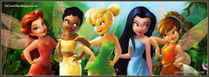 Tinker Bell and Friends Facebook Cover