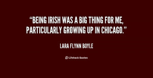 Being Irish Quote