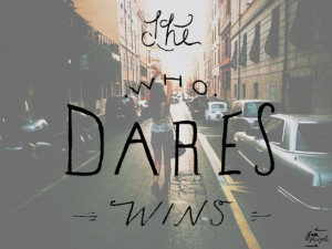 Monday Quote: She Who Dares | Free People Blog #freepeople