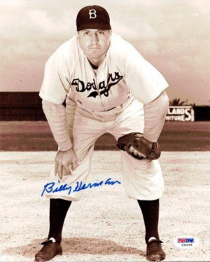 gt Billy Herman gt Billy Herman Signed Picture 8x10 PSA DNA I32946