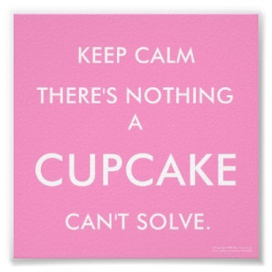 cupcake, cute, keep calm, pink, quotes - inspiring picture on Favim ...