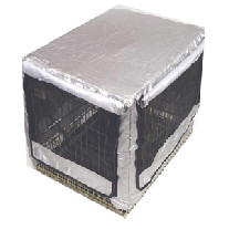 42ins EC5 Alpine lightweight dog crate. Black