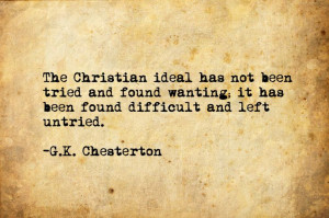 Chesterton Quote | Christianity