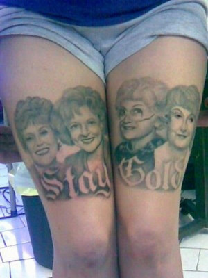 Bad Tattoos of The Golden Girls America's Worst Tattoos Ever Ugliest ...