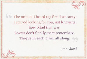 Rumi quotes on love and loss