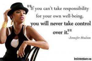 ... -Treasure Yourself #JenniferHudson #Quote www.gemspringwater.com